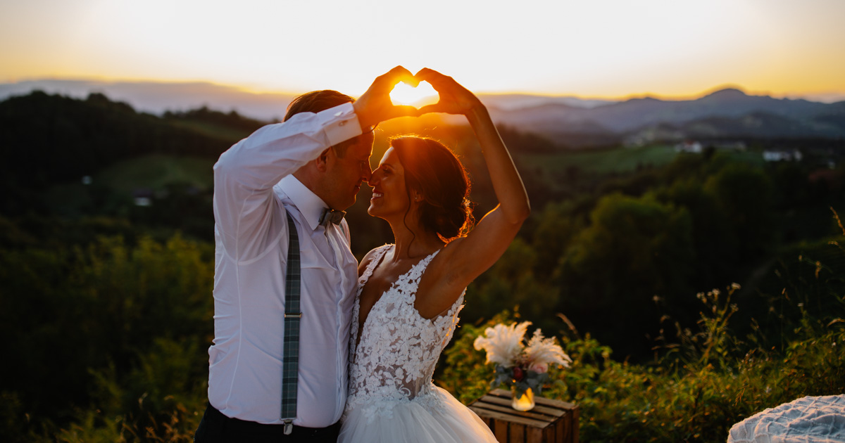 Wedding in the vineyards of Kranachberg, Southern Styria :: photo copyright Karin Bergmann